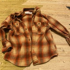 Warm Colored Flannel Shirt